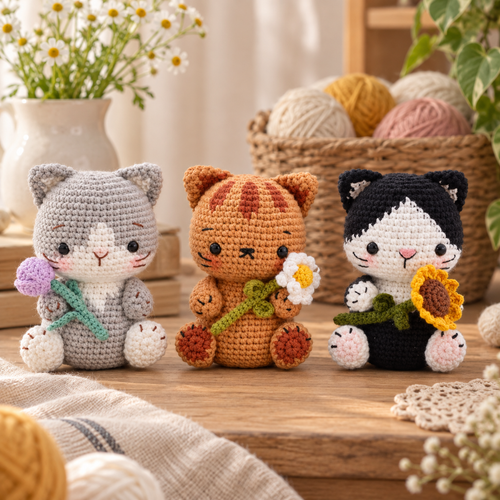 Generated product image - 3 Kittens