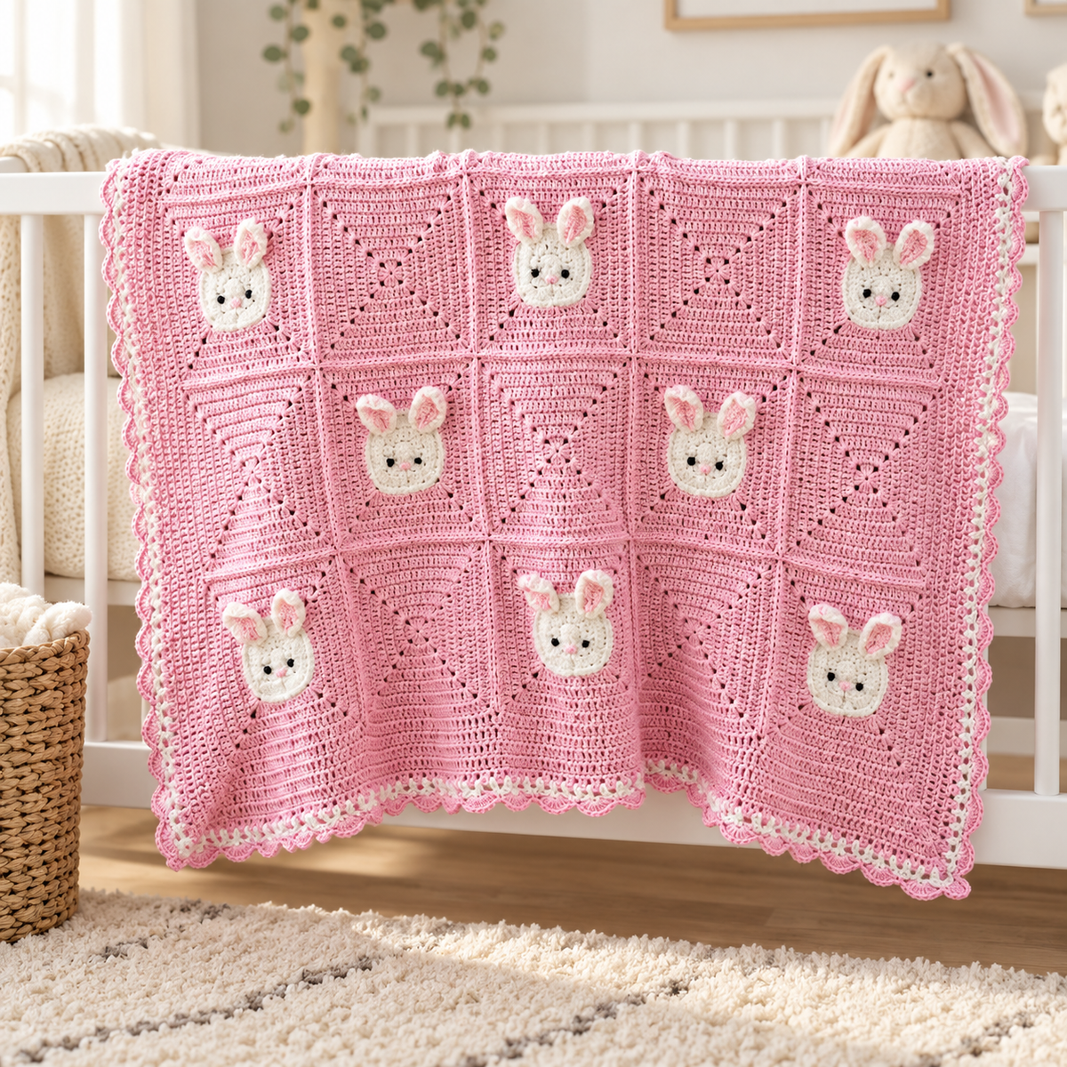 Generated product image - Bunny Blanket