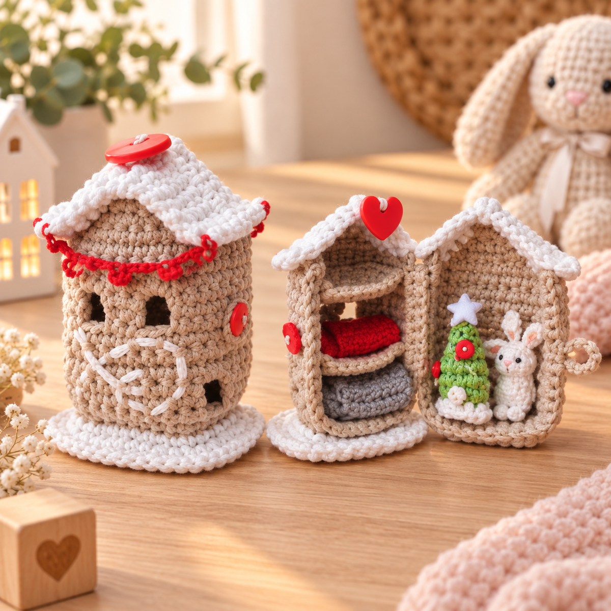 Generated product image - Bunny Dollhouse