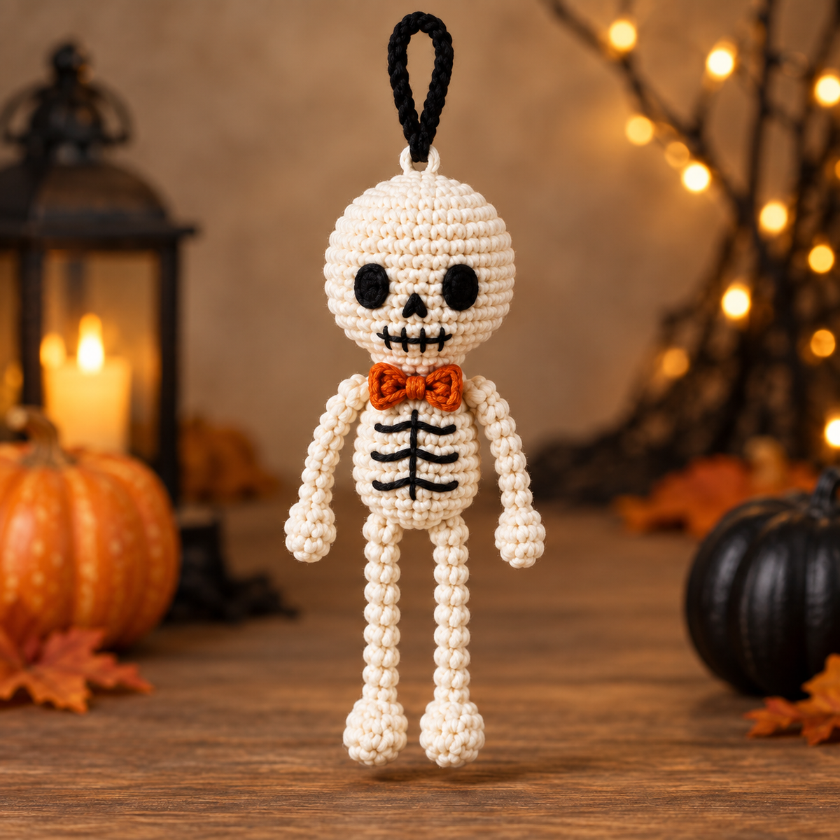 Generated product photo - Skeleton Ornament Crochet Pattern