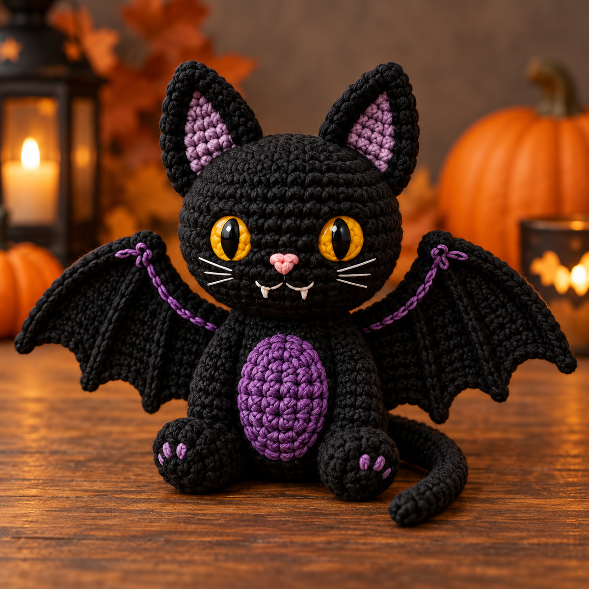 Generated product photo - Midnight Bat Crochet Pattern