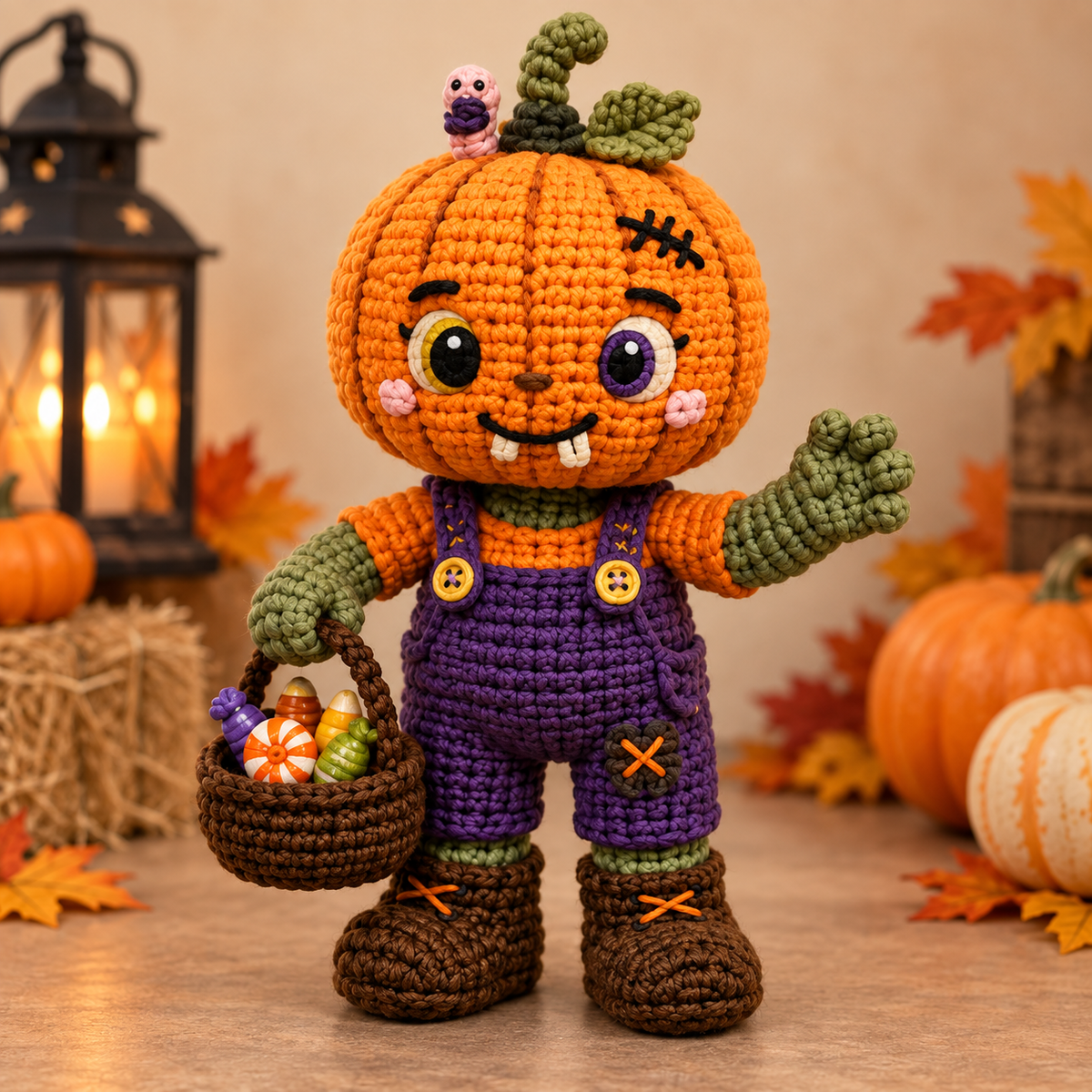 Generated product photo - Zombie Friend Crochet Pattern
