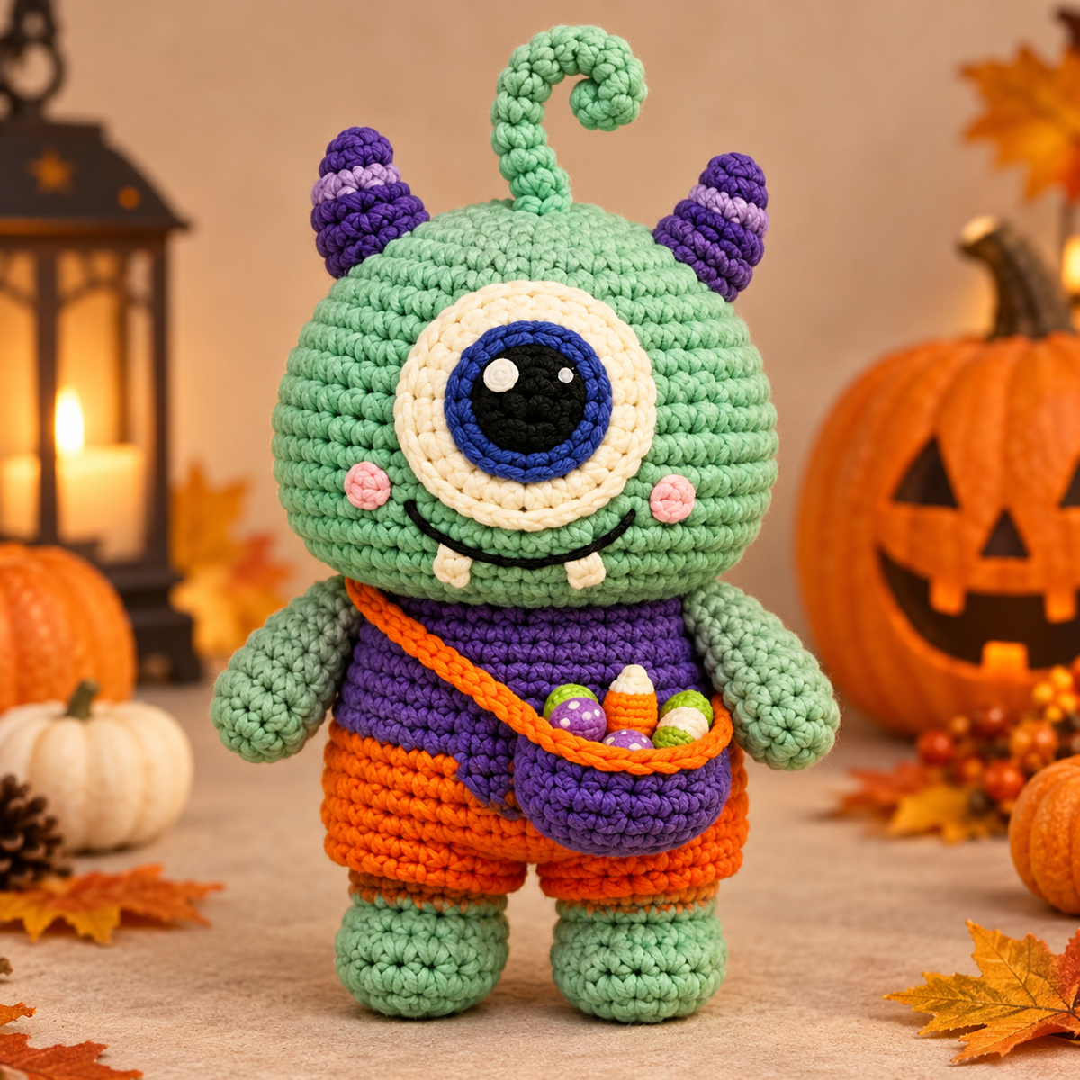 Generated product photo - Cute Vampire Friend Crochet Pattern