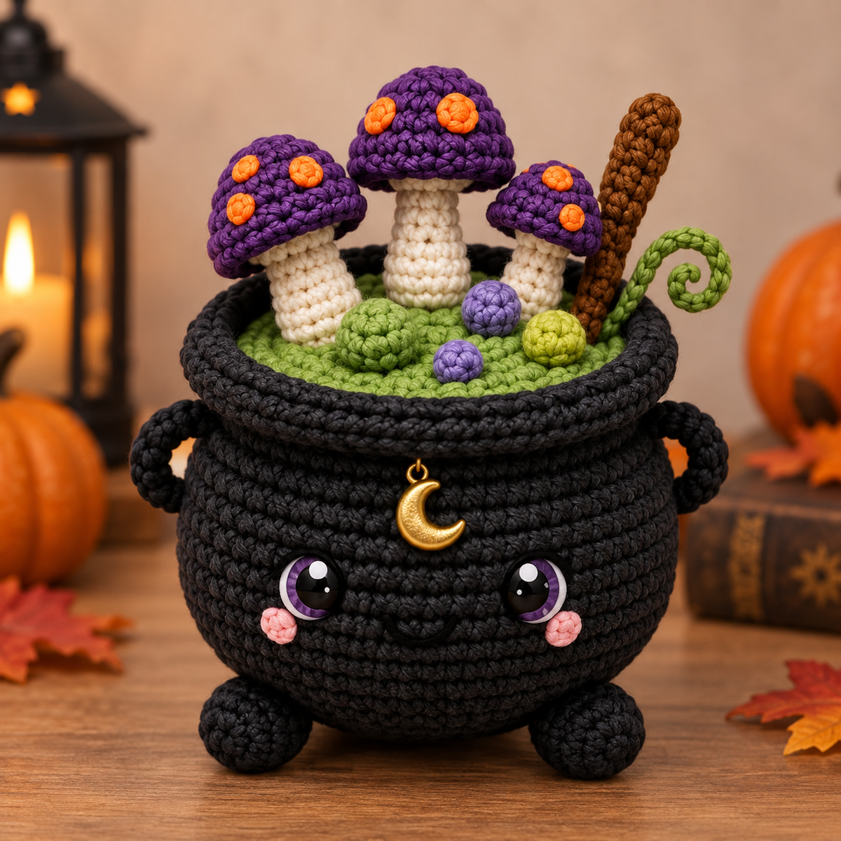 Generated product photo - Magical Witch Friend Crochet Pattern