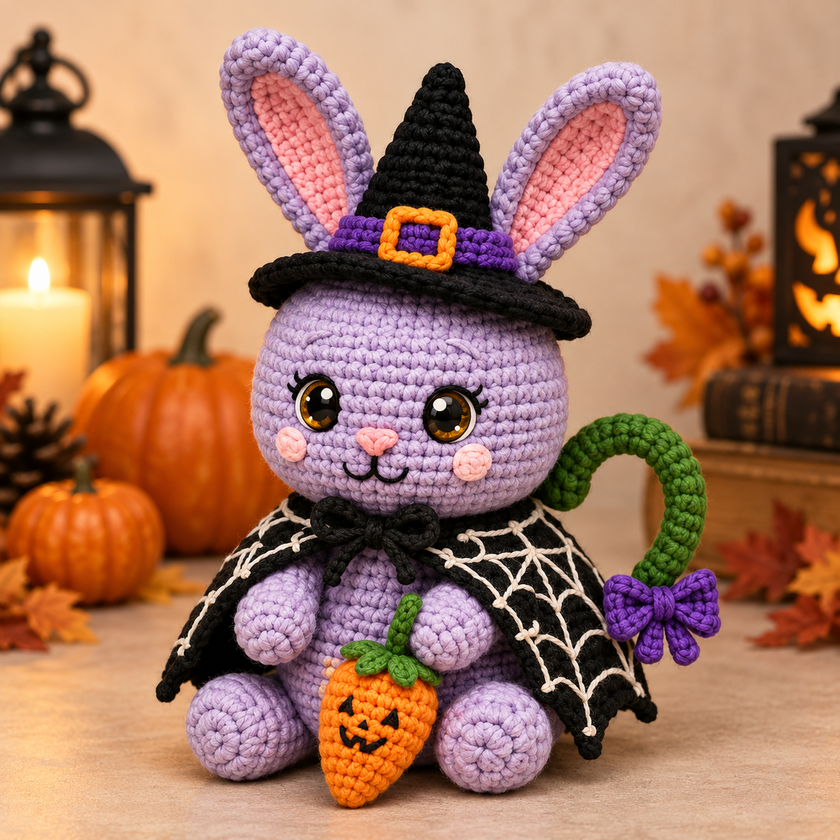 Generated product photo - Spider Web Friend Crochet Pattern