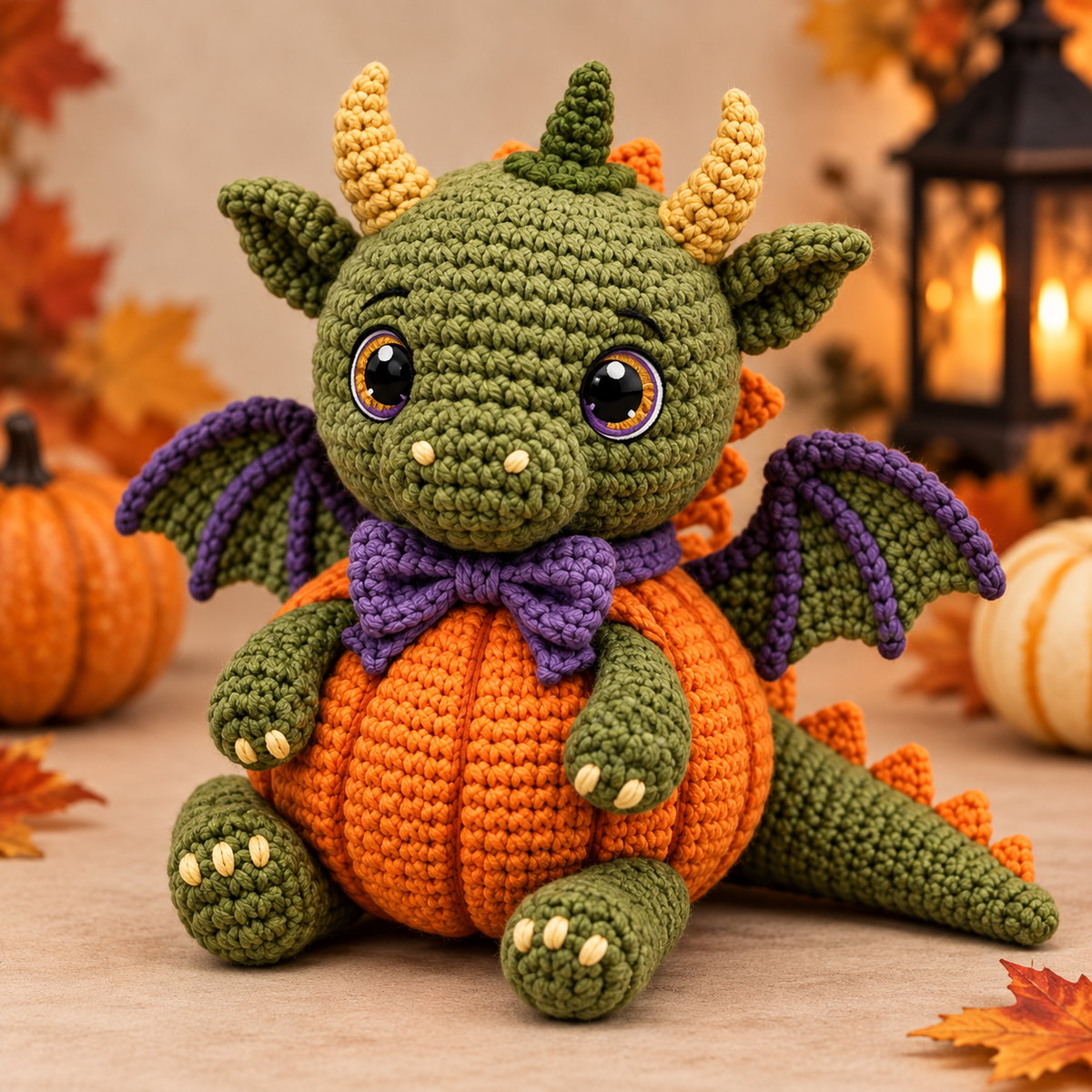 Generated product photo - Halloween Amigurumi Friend Crochet Pattern