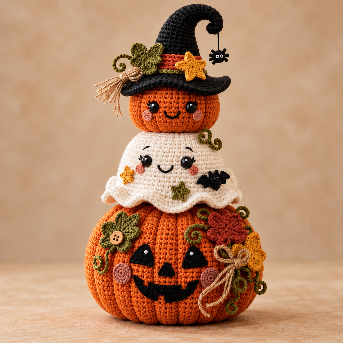 Generated product image - Harvest Haunt Stack Crochet Pattern