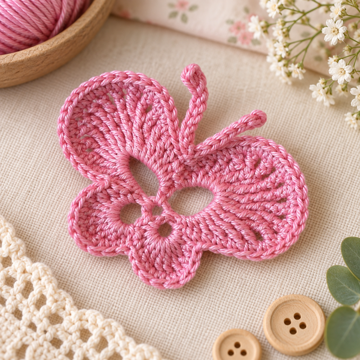 Generated product image - Small Butterfly Applique